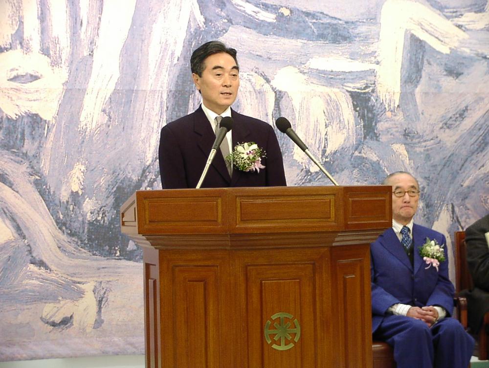 2002년 11월 9일 〈제14회 이중섭 미술상〉 시상식 사진파일