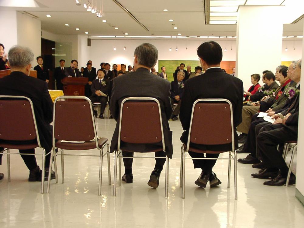 2002년 11월 9일 〈제14회 이중섭 미술상〉 시상식 사진파일