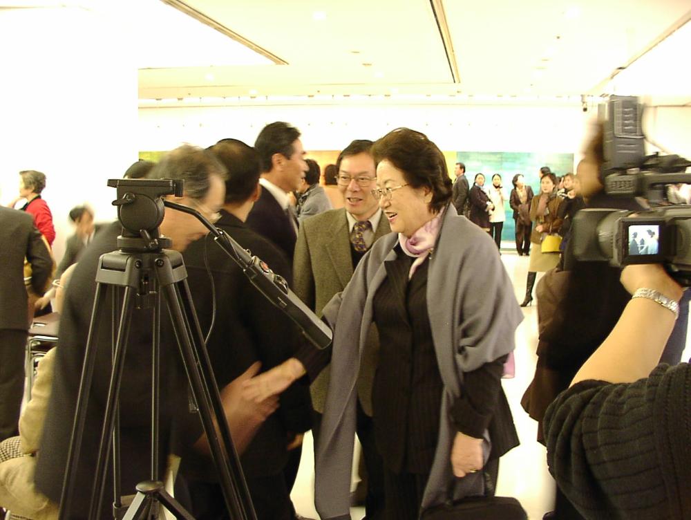 2002년 11월 9일 〈제14회 이중섭 미술상〉 시상식 사진파일