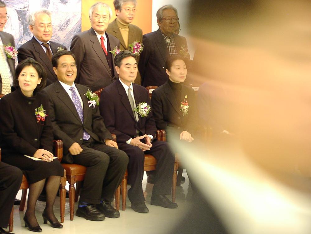 2002년 11월 9일 〈제14회 이중섭 미술상〉 시상식 사진파일
