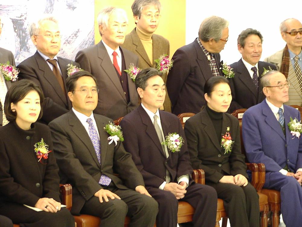 2002년 11월 9일 〈제14회 이중섭 미술상〉 시상식 사진파일