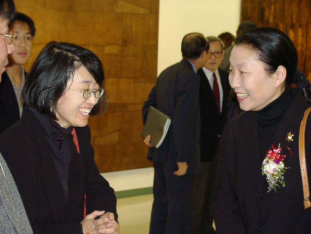 2002년 11월 9일 〈제14회 이중섭 미술상〉 시상식 사진파일