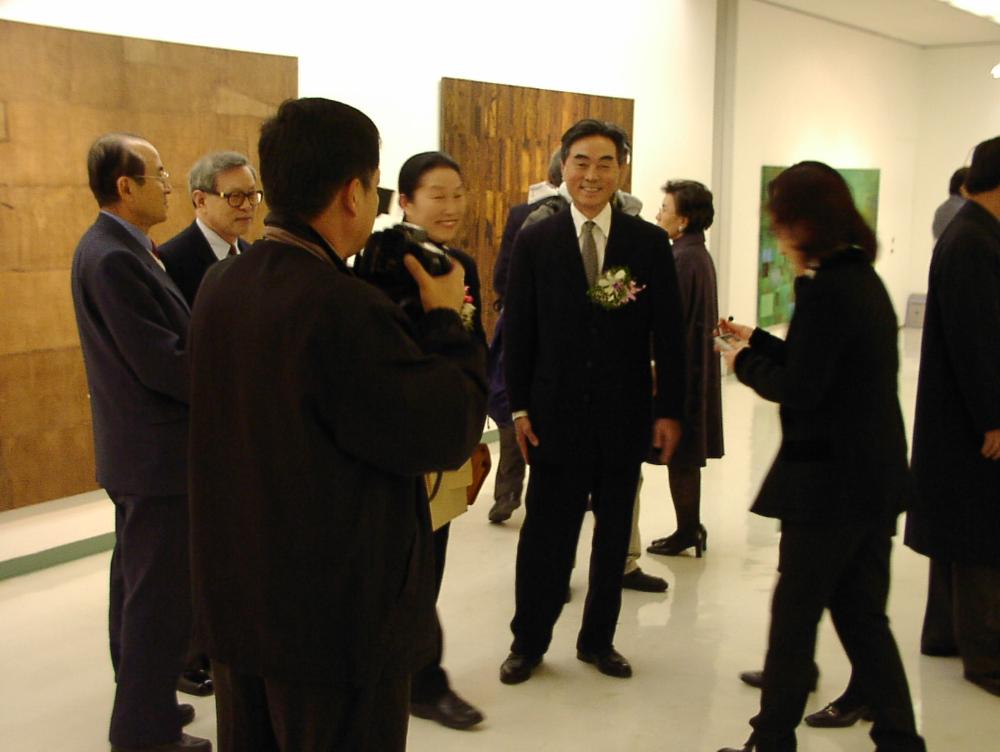 2002년 11월 9일 〈제14회 이중섭 미술상〉 시상식 사진파일