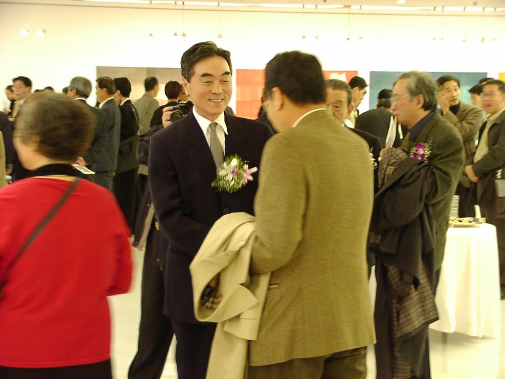 2002년 11월 9일 〈제14회 이중섭 미술상〉 시상식 사진파일