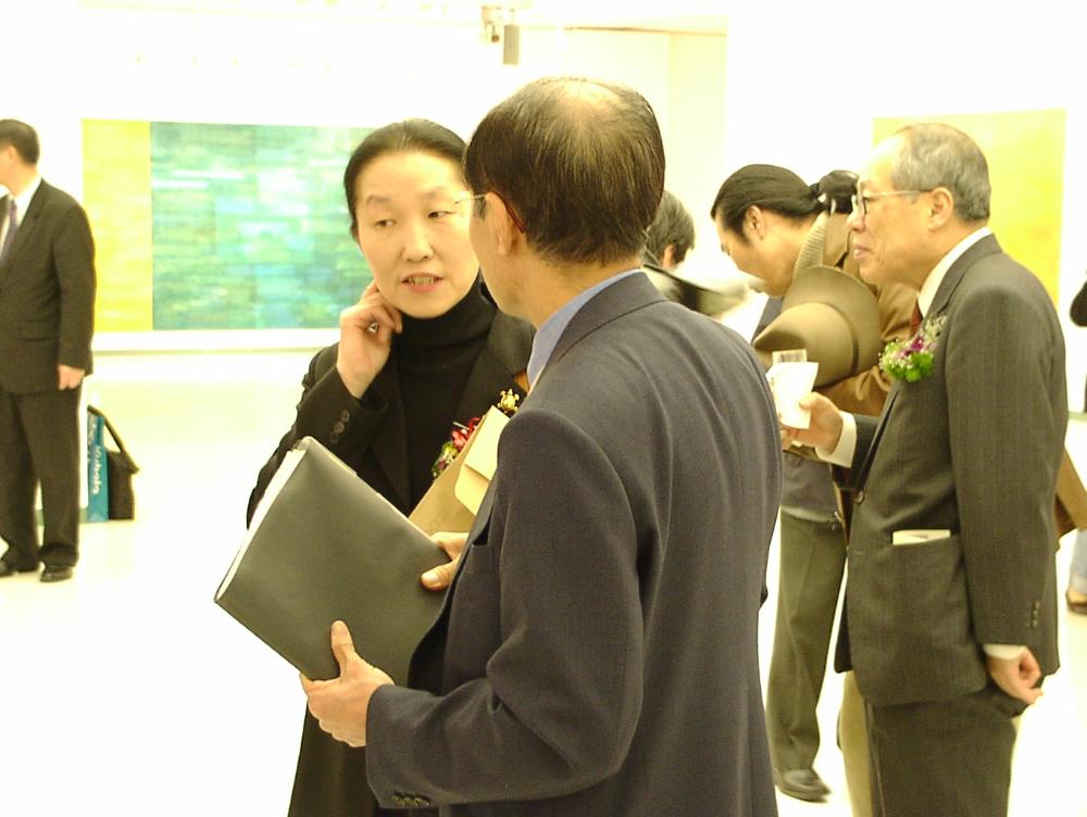 2002년 11월 9일 〈제14회 이중섭 미술상〉 시상식 사진파일