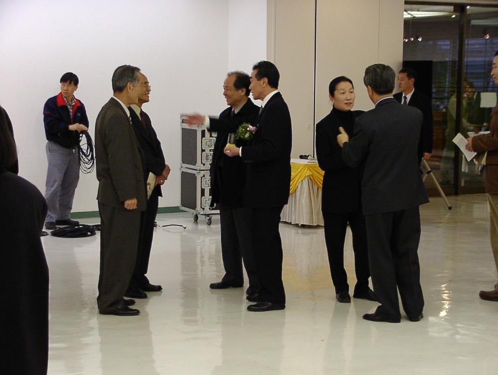 2002년 11월 9일 〈제14회 이중섭 미술상〉 시상식 사진파일