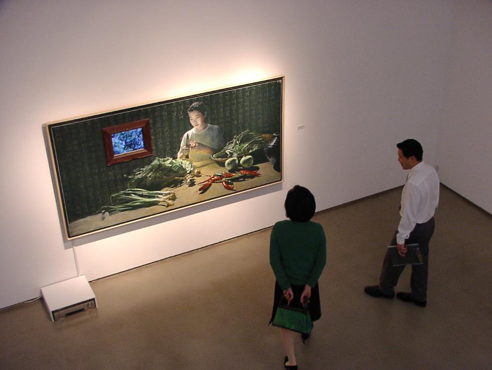 2003년 갤러리현대 김명희 개인전 《流轉(유전)의 역동성(Dynamics of Dislocation)》 사진파일 4