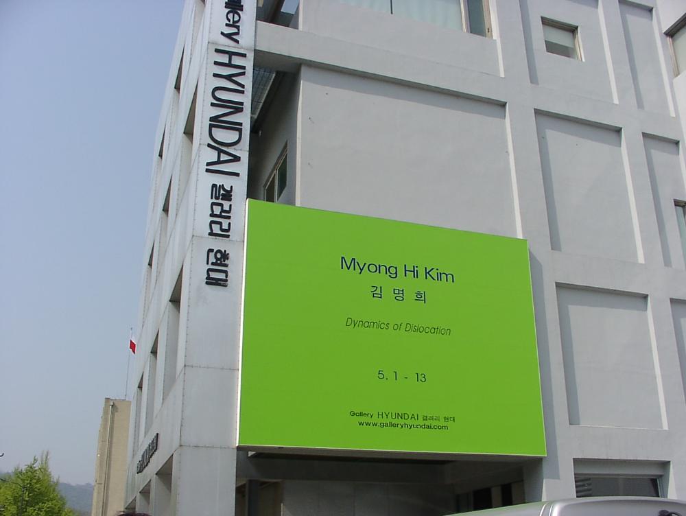 2003년 갤러리현대 김명희 개인전 《流轉(유전)의 역동성(Dynamics of Dislocation)》 사진파일 6