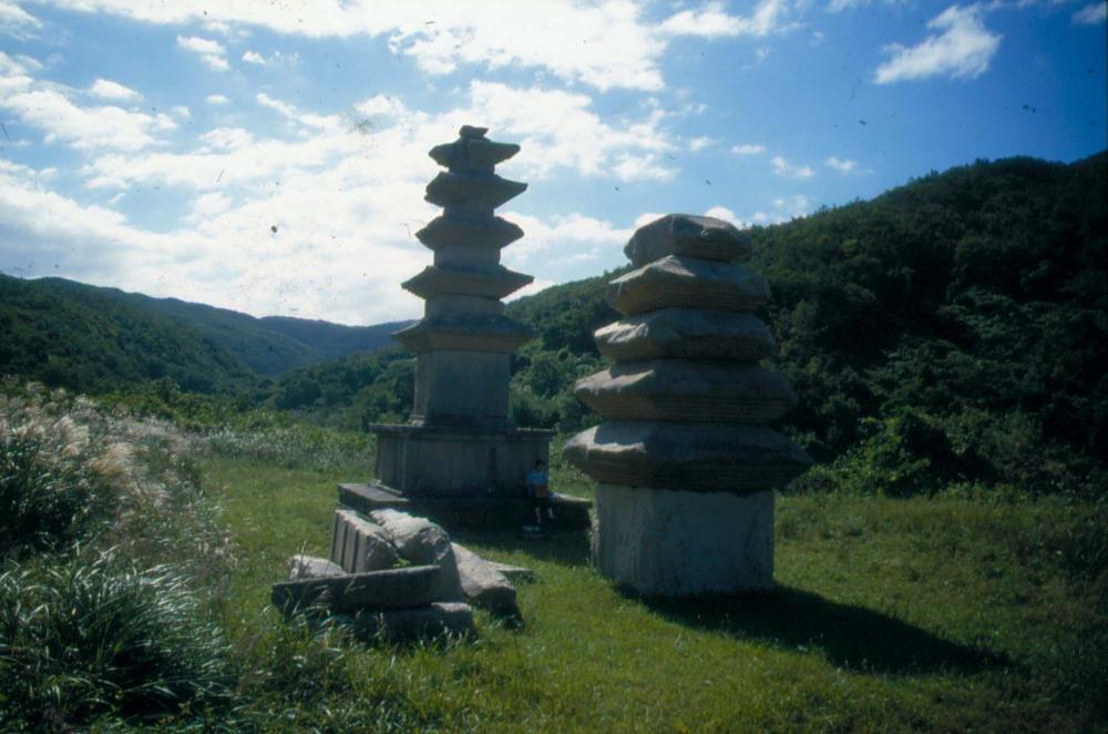 1970년부터 1987년까지 김명희 김차섭 경주여행 슬라이드 필름