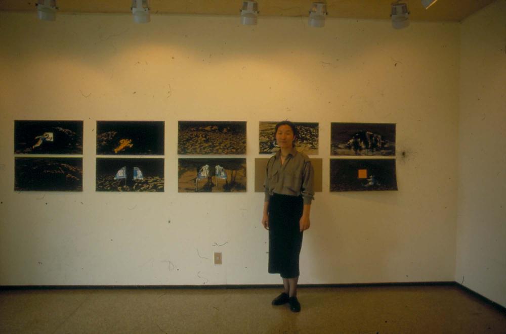 1984년 옥산서원 여행, 1987년 김차섭 한국미술관 개인전 슬라이드 필름