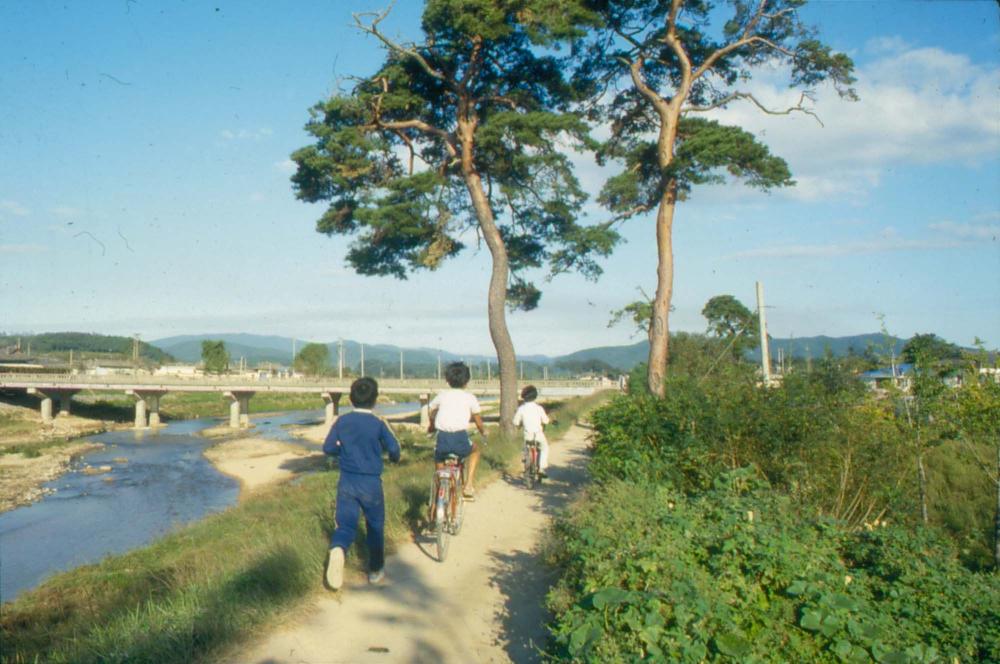 1984년 옥산서원 여행, 1987년 김차섭 한국미술관 개인전 슬라이드 필름