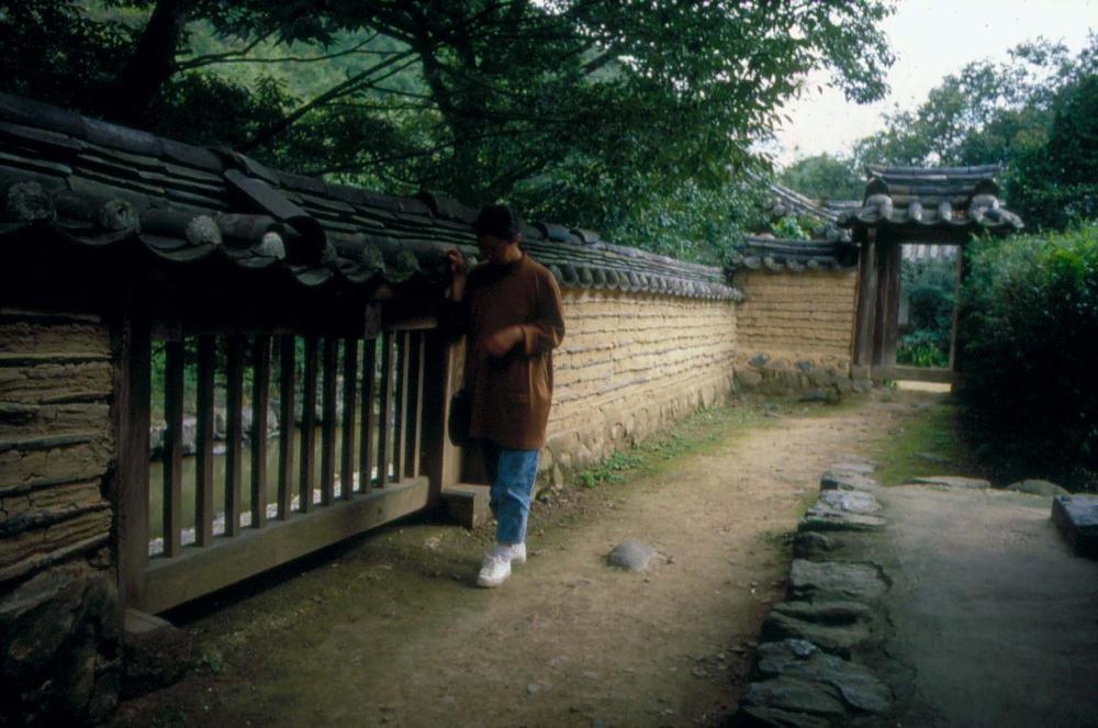 1984년 옥산서원 여행, 1987년 김차섭 한국미술관 개인전 슬라이드 필름
