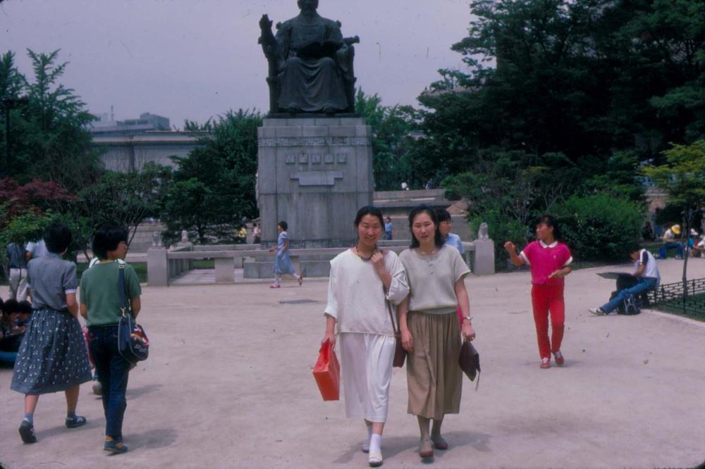 1984년 옥산서원 여행, 1987년 김차섭 한국미술관 개인전 슬라이드 필름
