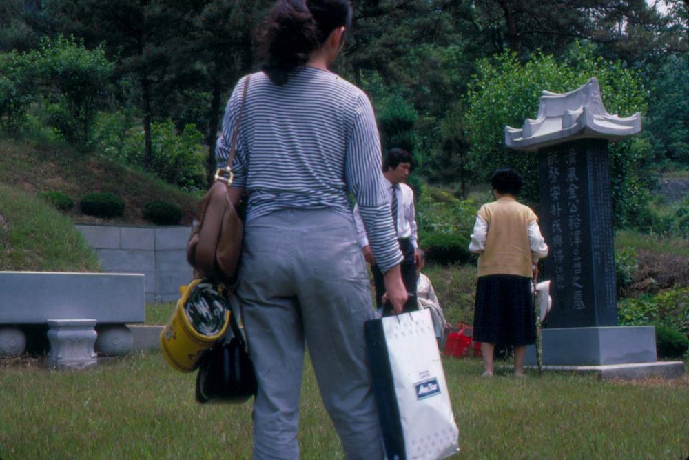 1984년 옥산서원 여행, 1987년 김차섭 한국미술관 개인전 슬라이드 필름