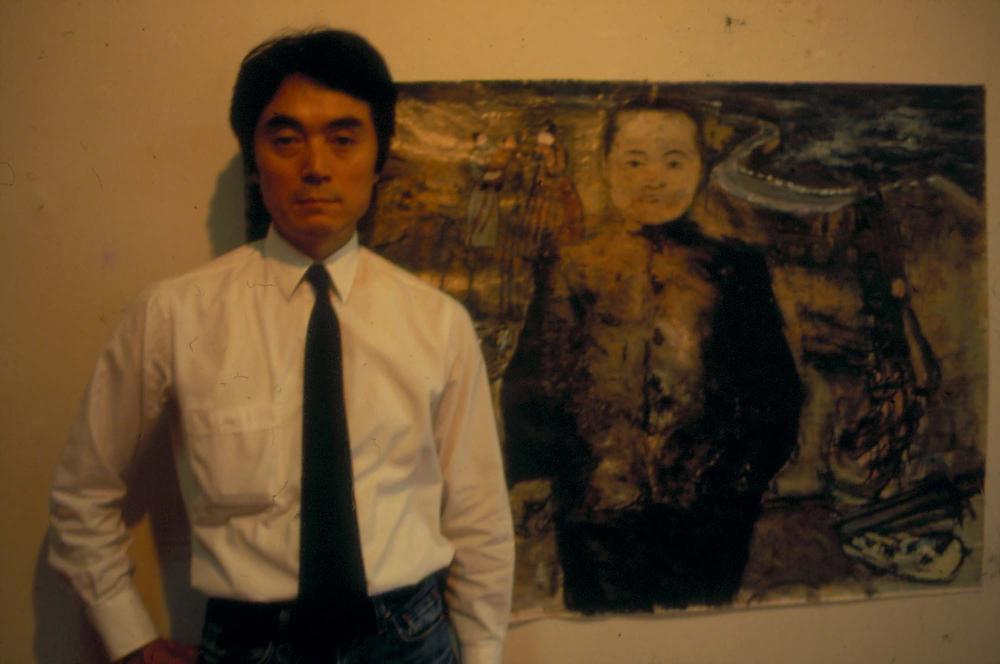 1987년 한국미술관 《김차섭전》 전경 슬라이드 필름