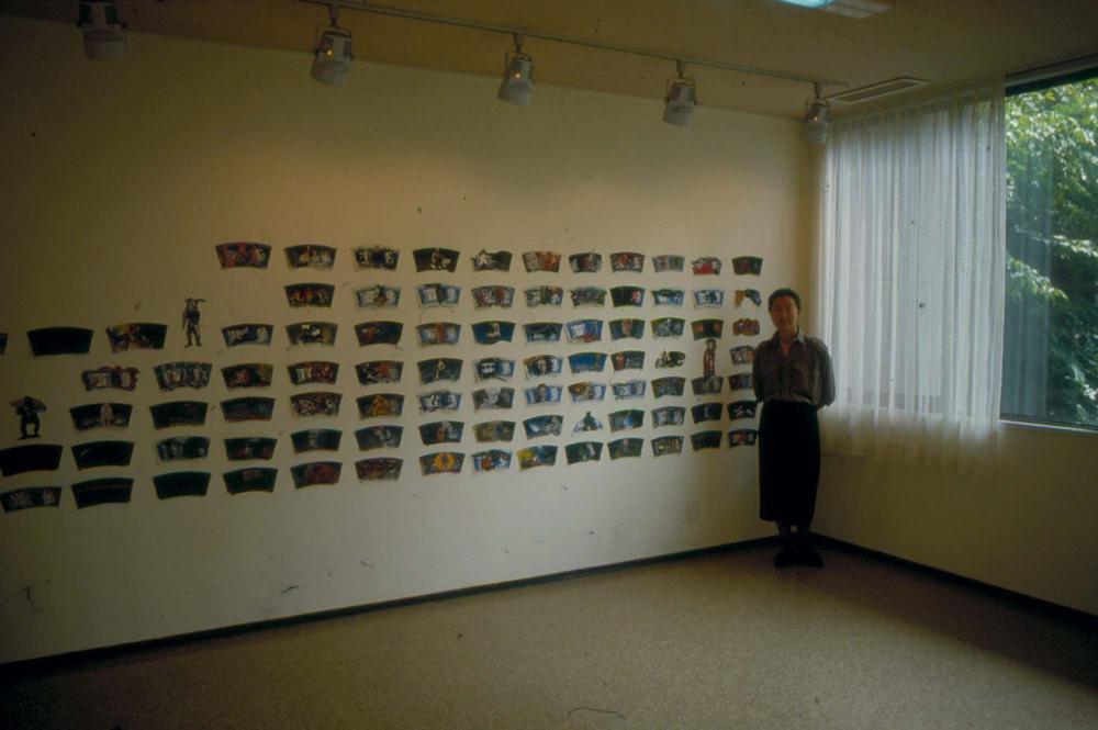 1987년 한국미술관 《김차섭전》 전경 슬라이드 필름