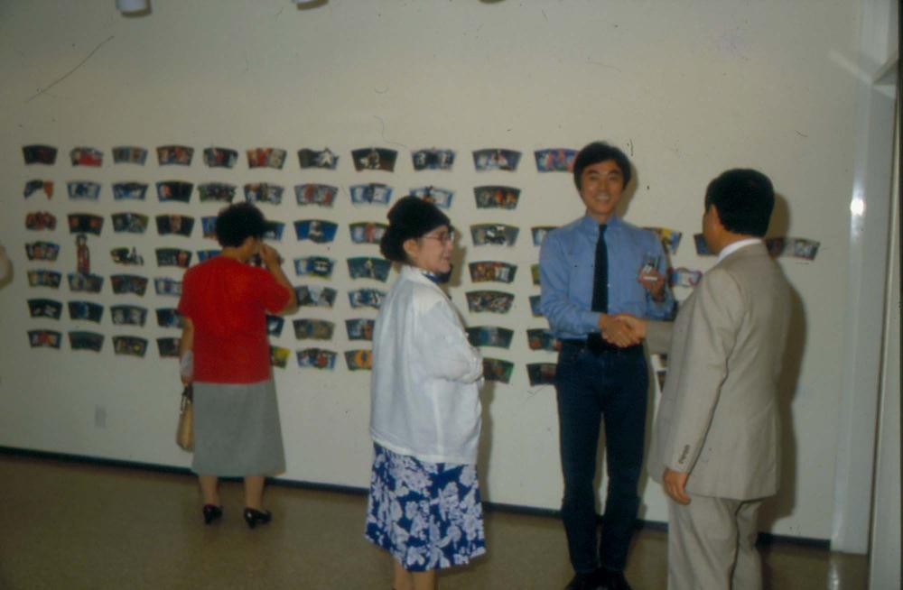 1987년 한국미술관 《김차섭전》 전경 슬라이드 필름