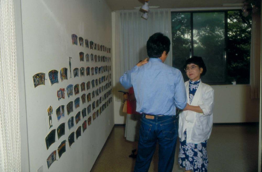 1987년 한국미술관 《김차섭전》 전경 슬라이드 필름