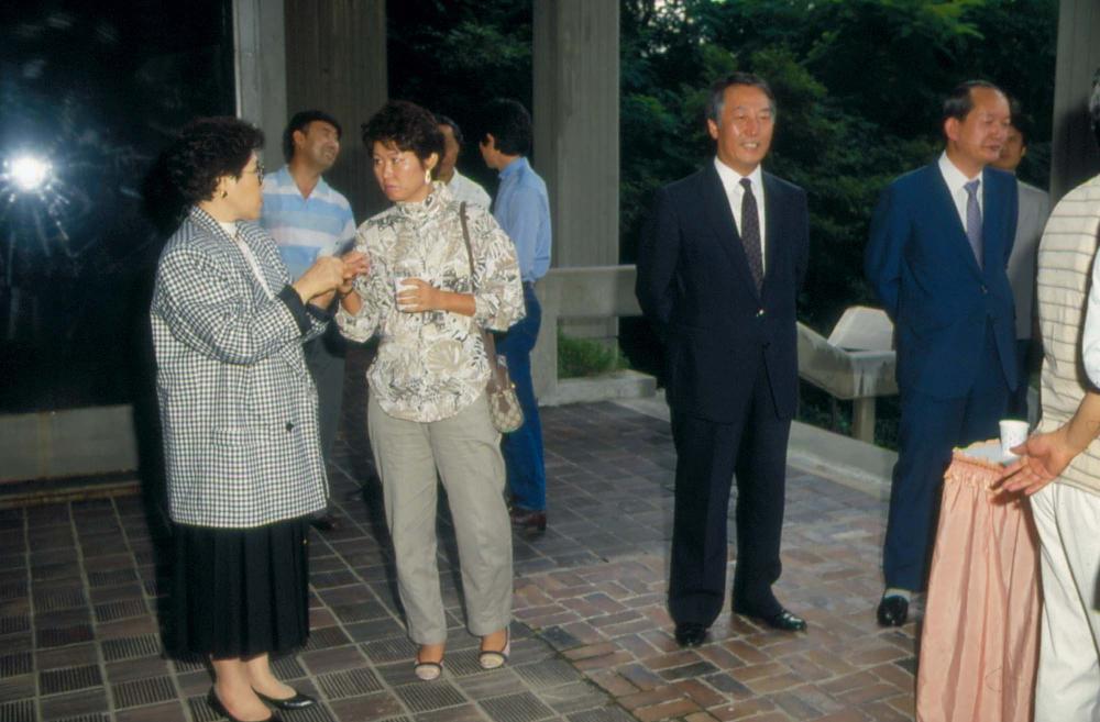 1987년 한국미술관 《김차섭전》 전경 슬라이드 필름