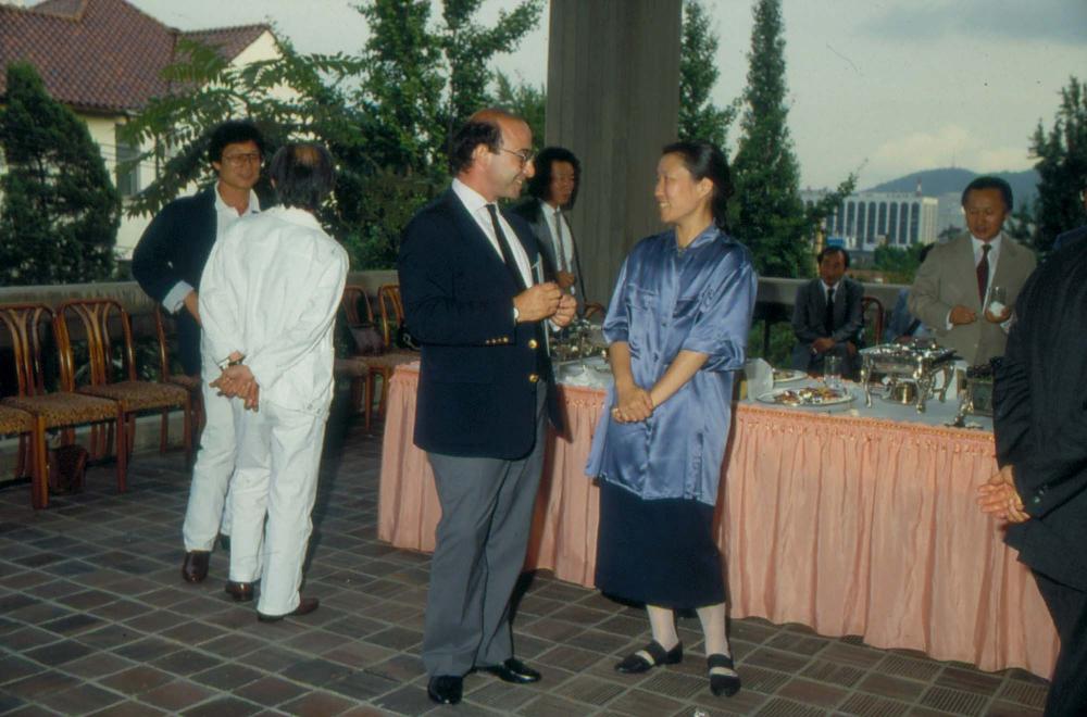 1987년 한국미술관 《김차섭전》 전경 슬라이드 필름