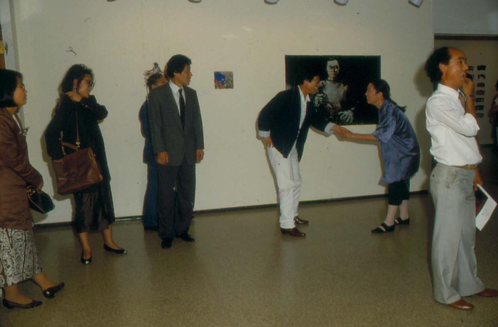 1987년 한국미술관 《김차섭전》 전경 슬라이드 필름