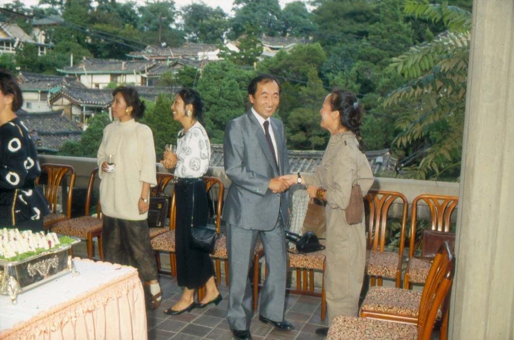 1987년 한국미술관 《김차섭전》 전경 슬라이드 필름