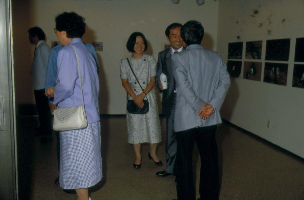1987년 한국미술관 《김차섭전》 전경 슬라이드 필름