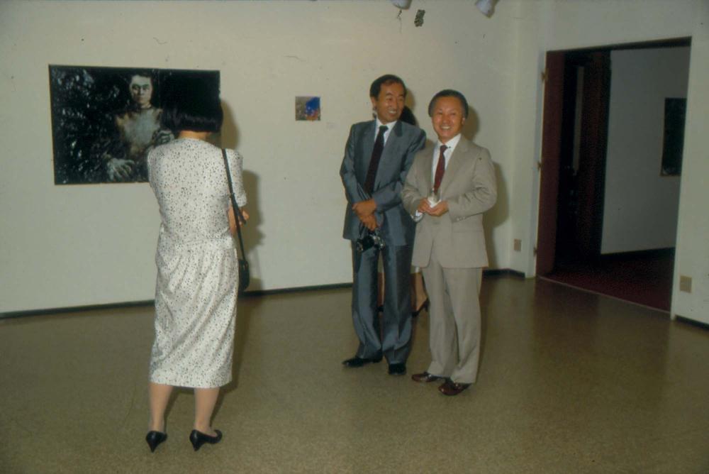 1987년 한국미술관 《김차섭전》 전경 슬라이드 필름