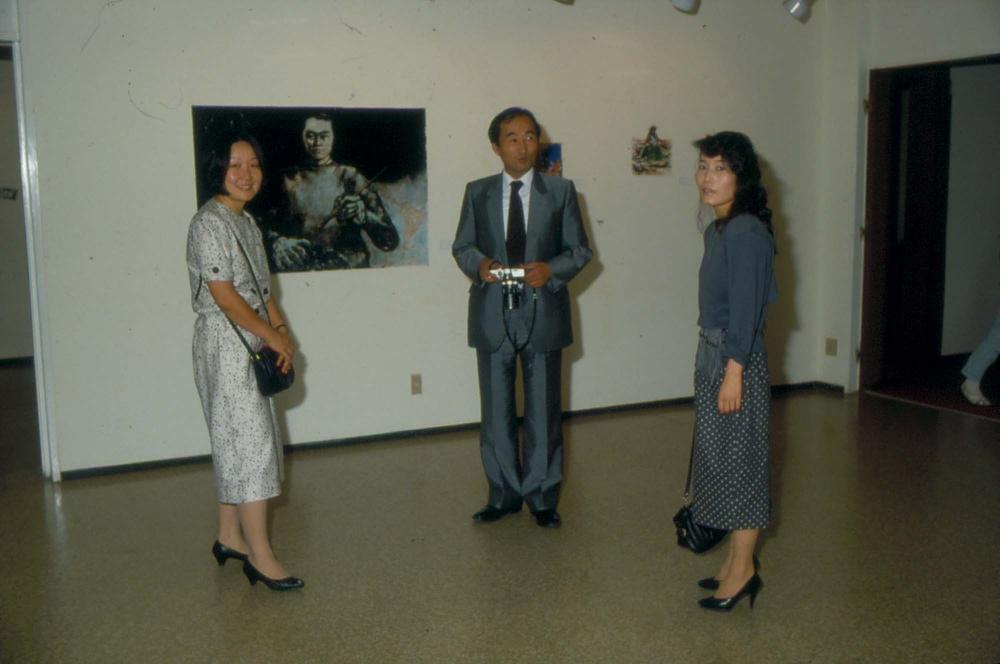 1987년 한국미술관 《김차섭전》 전경 슬라이드 필름