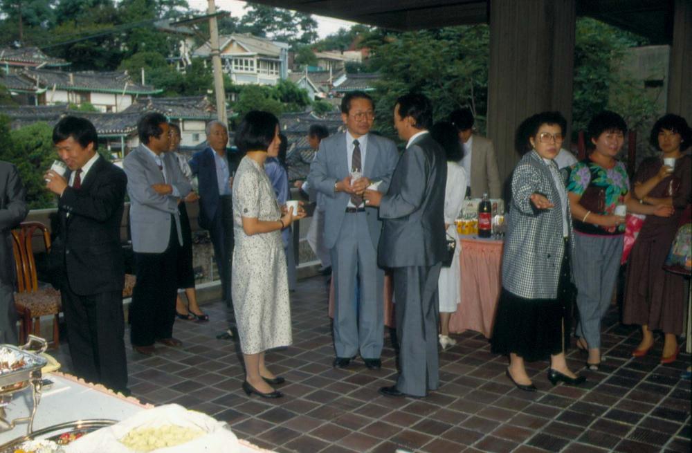 1987년 한국미술관 《김차섭전》 전경 슬라이드 필름