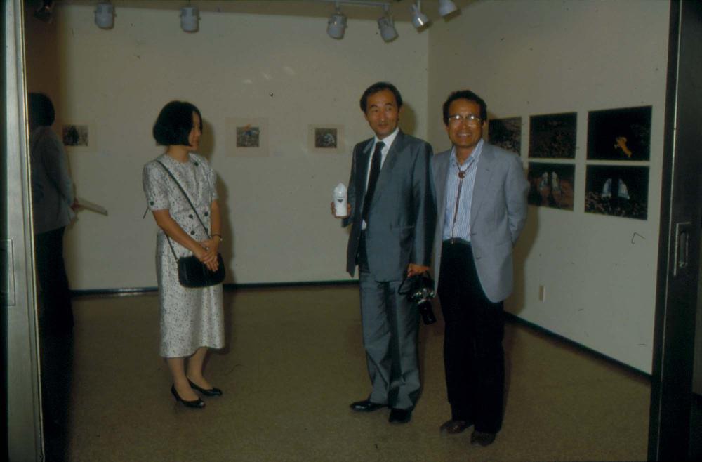 1987년 한국미술관 《김차섭전》 전경 슬라이드 필름