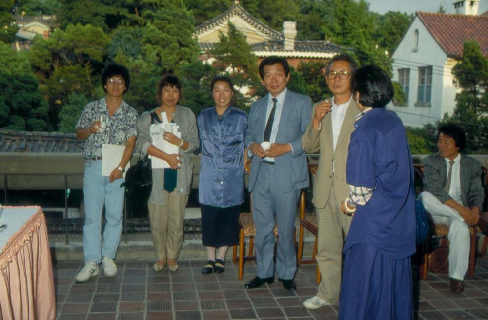 1987년 한국미술관 《김차섭전》 전경 슬라이드 필름