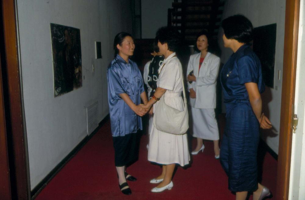 1987년 한국미술관 《김차섭전》 전경 슬라이드 필름
