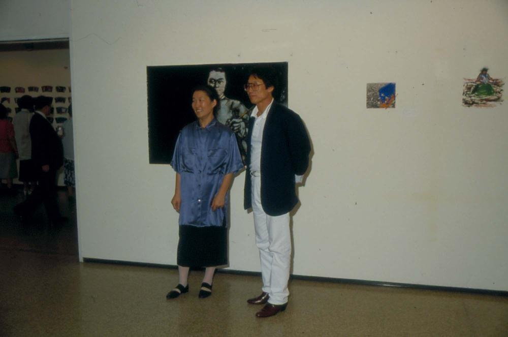 1987년 한국미술관 《김차섭전》 전경 슬라이드 필름