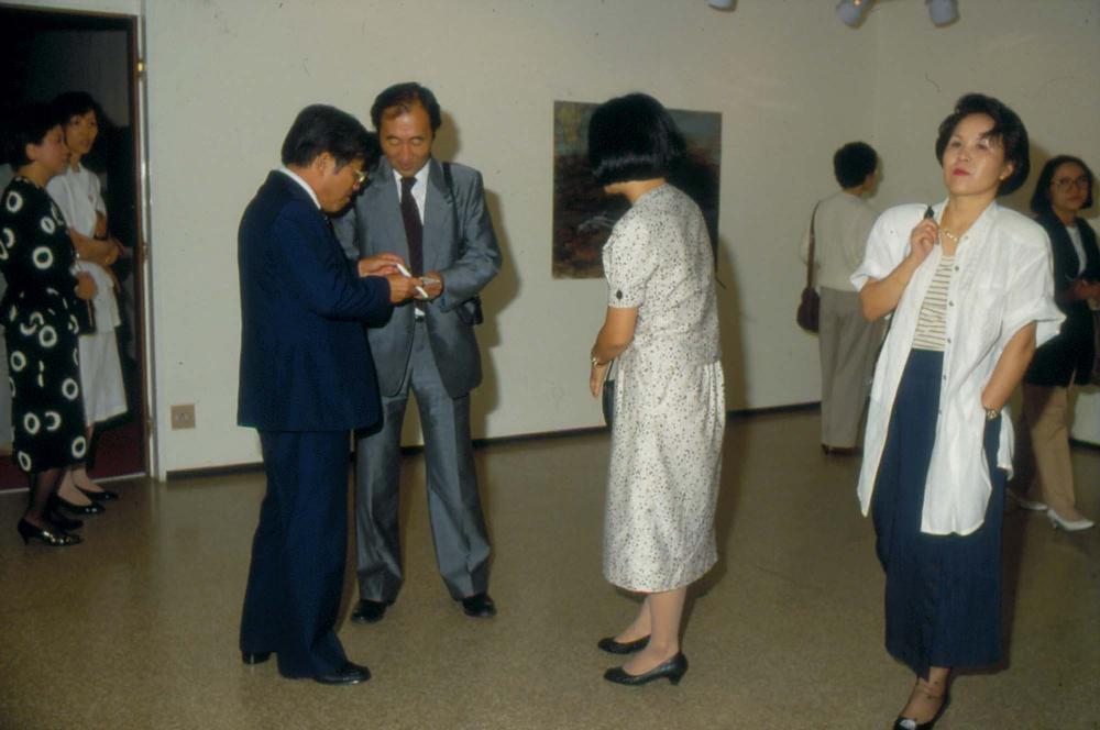 1987년 한국미술관 《김차섭전》 전경 슬라이드 필름