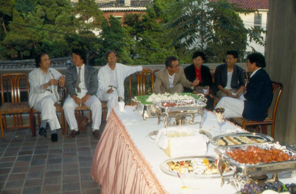 1987년 한국미술관 《김차섭전》 전경 슬라이드 필름