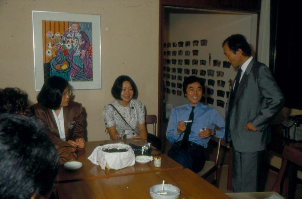 1987년 한국미술관 《김차섭전》 전경 슬라이드 필름