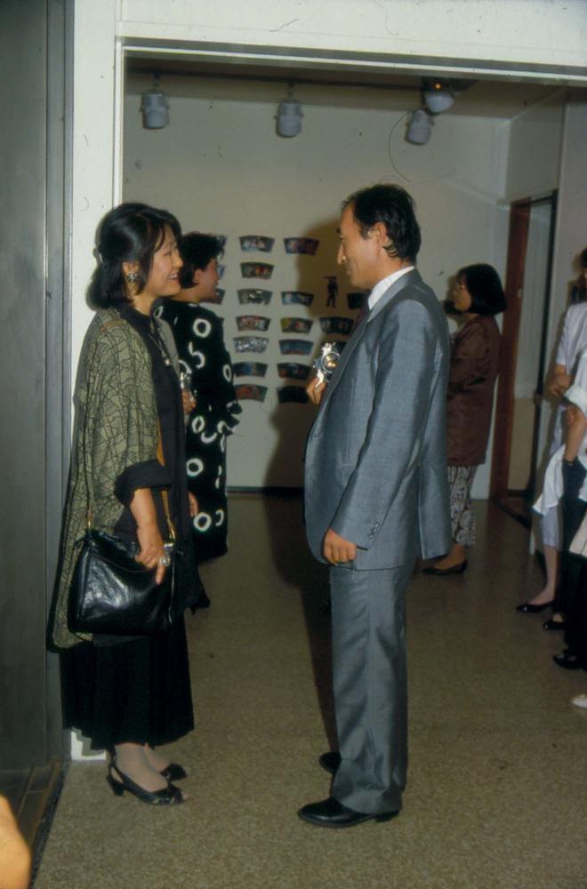 1987년 한국미술관 《김차섭전》 전경 슬라이드 필름