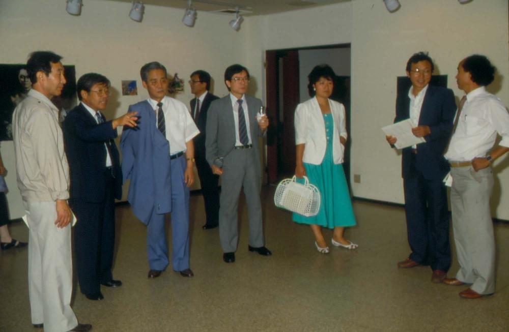 1987년 한국미술관 《김차섭전》 전경 슬라이드 필름