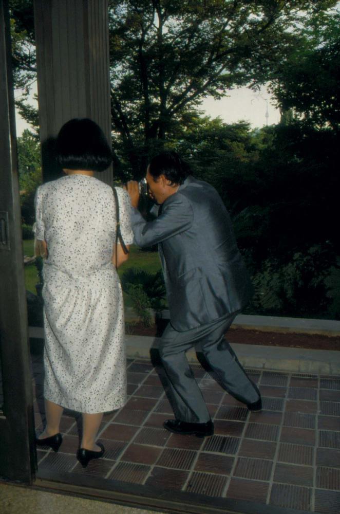 1987년 한국미술관 《김차섭전》 전경 슬라이드 필름