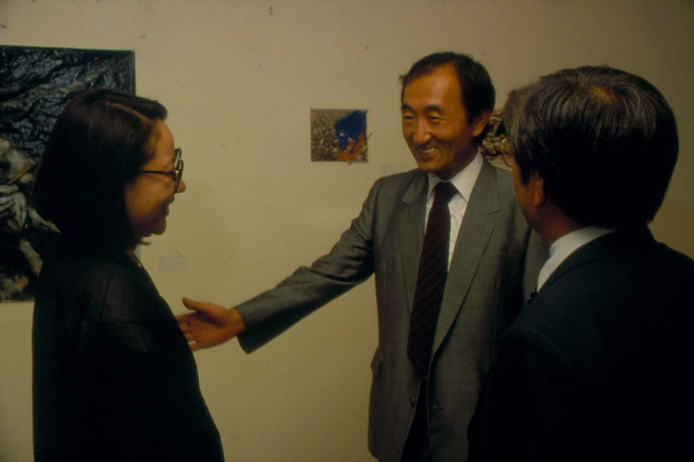1987년 한국미술관 《김차섭전》 전경 슬라이드 필름