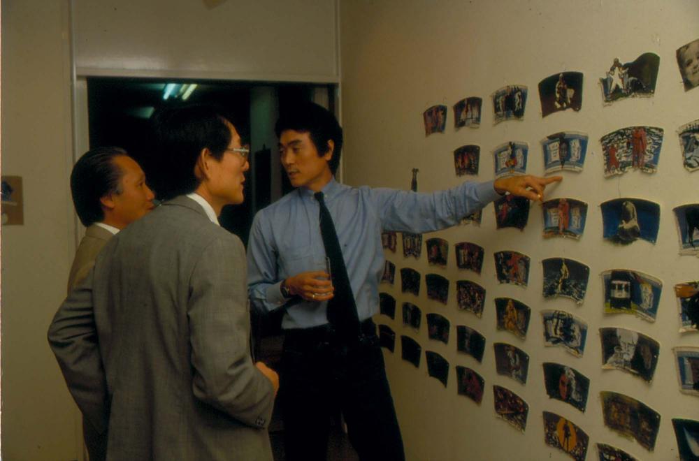 1987년 한국미술관 《김차섭전》 전경 슬라이드 필름