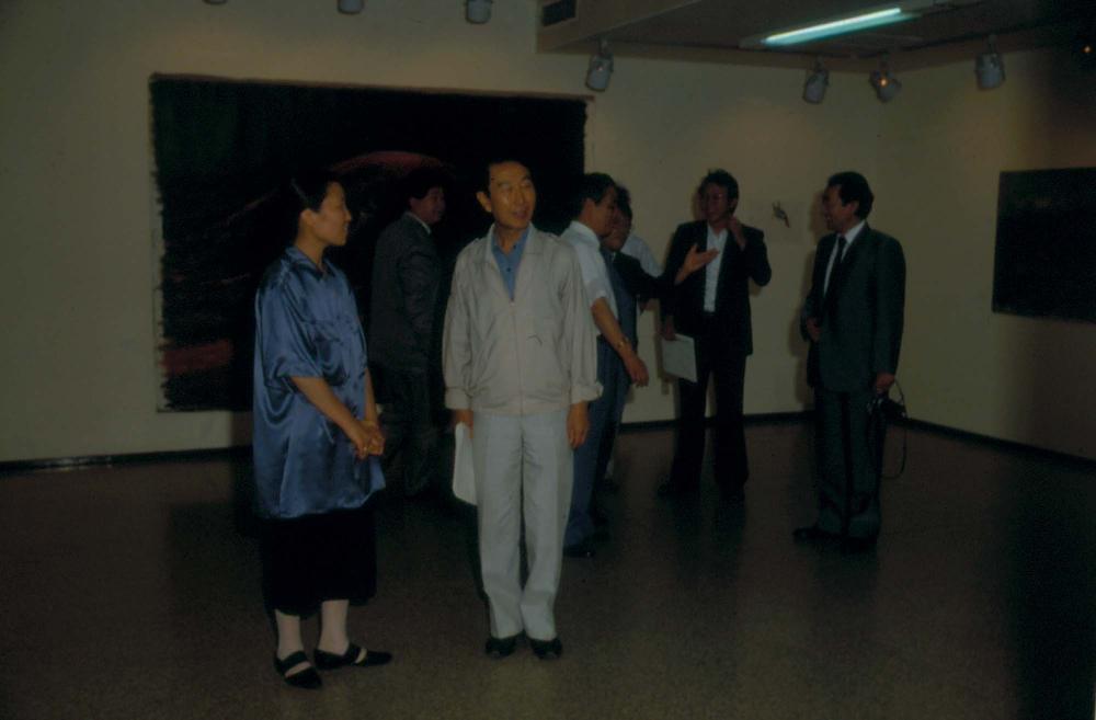 1987년 한국미술관 《김차섭전》 전경 슬라이드 필름