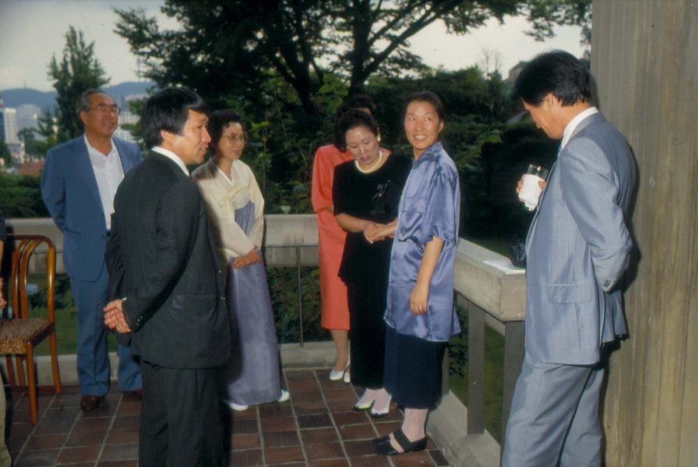 1987년 한국미술관 《김차섭전》 전경 슬라이드 필름