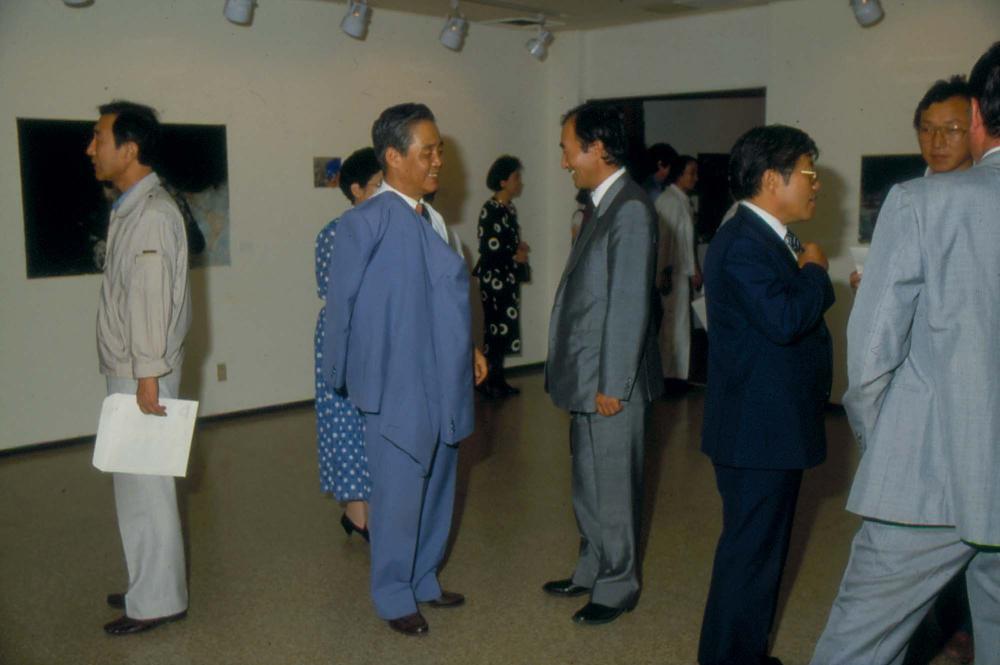 1987년 한국미술관 《김차섭전》 전경 슬라이드 필름