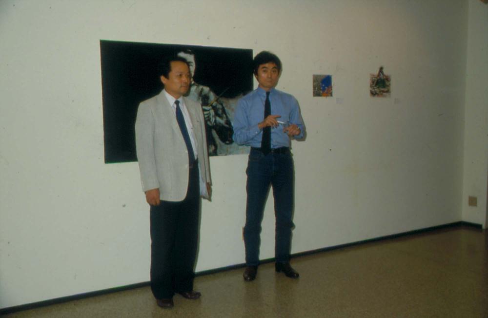 1987년 한국미술관 《김차섭전》 전경 슬라이드 필름