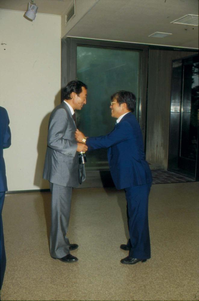 1987년 한국미술관 《김차섭전》 전경 슬라이드 필름
