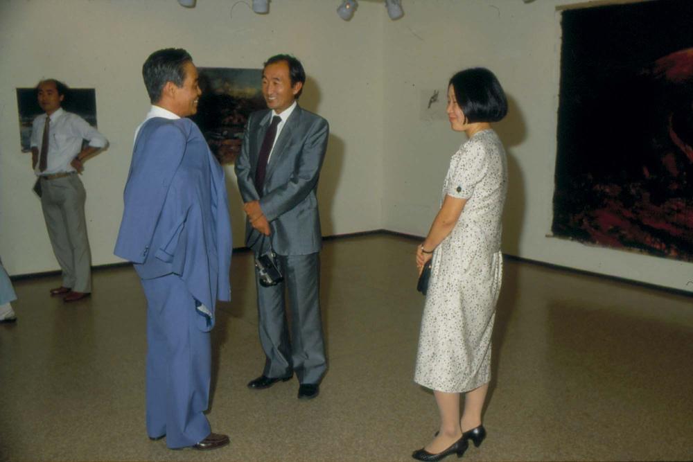 1987년 한국미술관 《김차섭전》 전경 슬라이드 필름