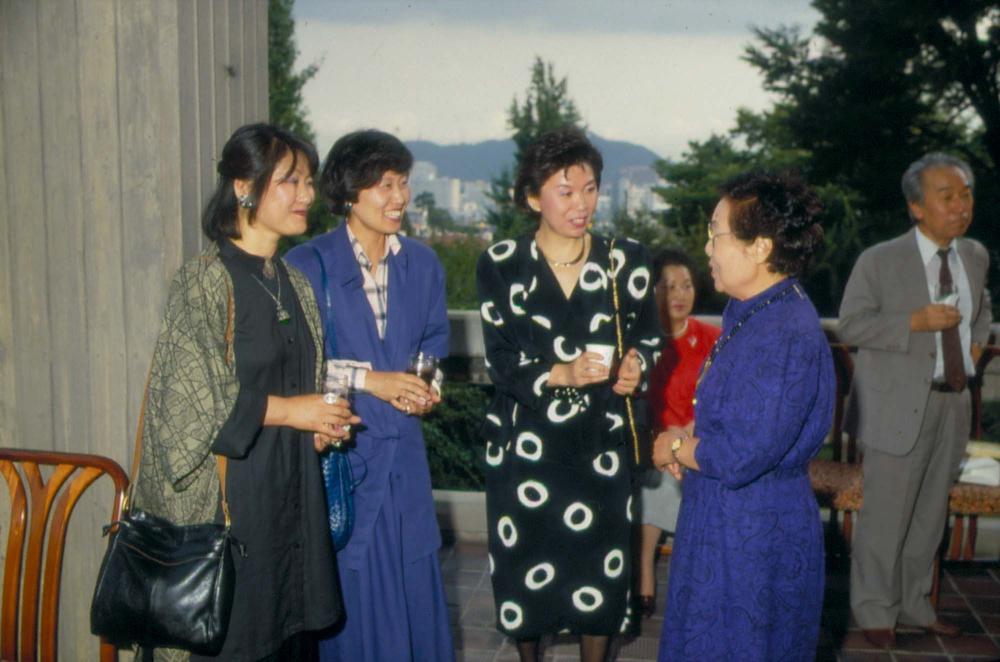1987년 한국미술관 《김차섭전》 전경 슬라이드 필름