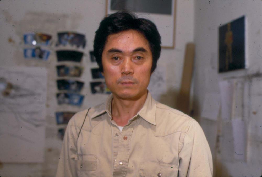 김차섭의 초상사진과 작품관련 슬라이드 필름
